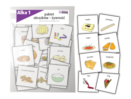 ALKA 1 – pakiet obrazków - żywność
