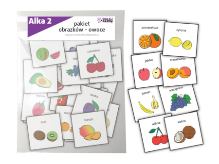 ALKA 2 – pakiet obrazków - owoce