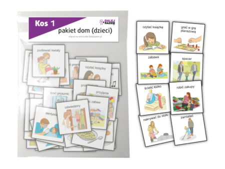 KOS 1 – pakiet obrazków "DOM" dla dzieci